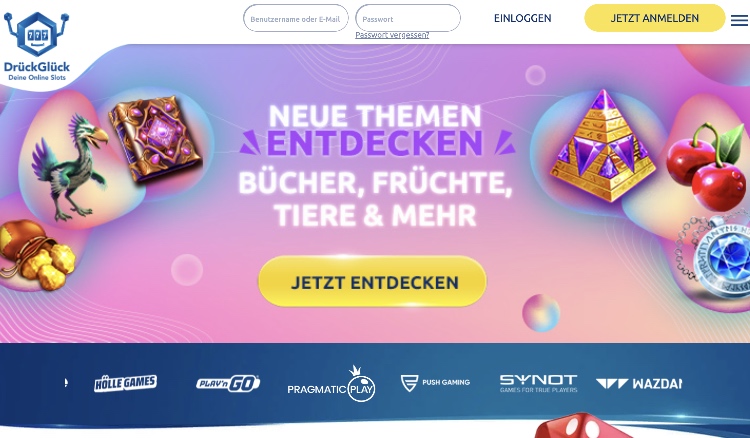 drückglück paysafecard casino