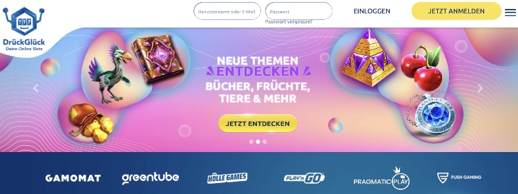 Drückglück Casino ohne Pause