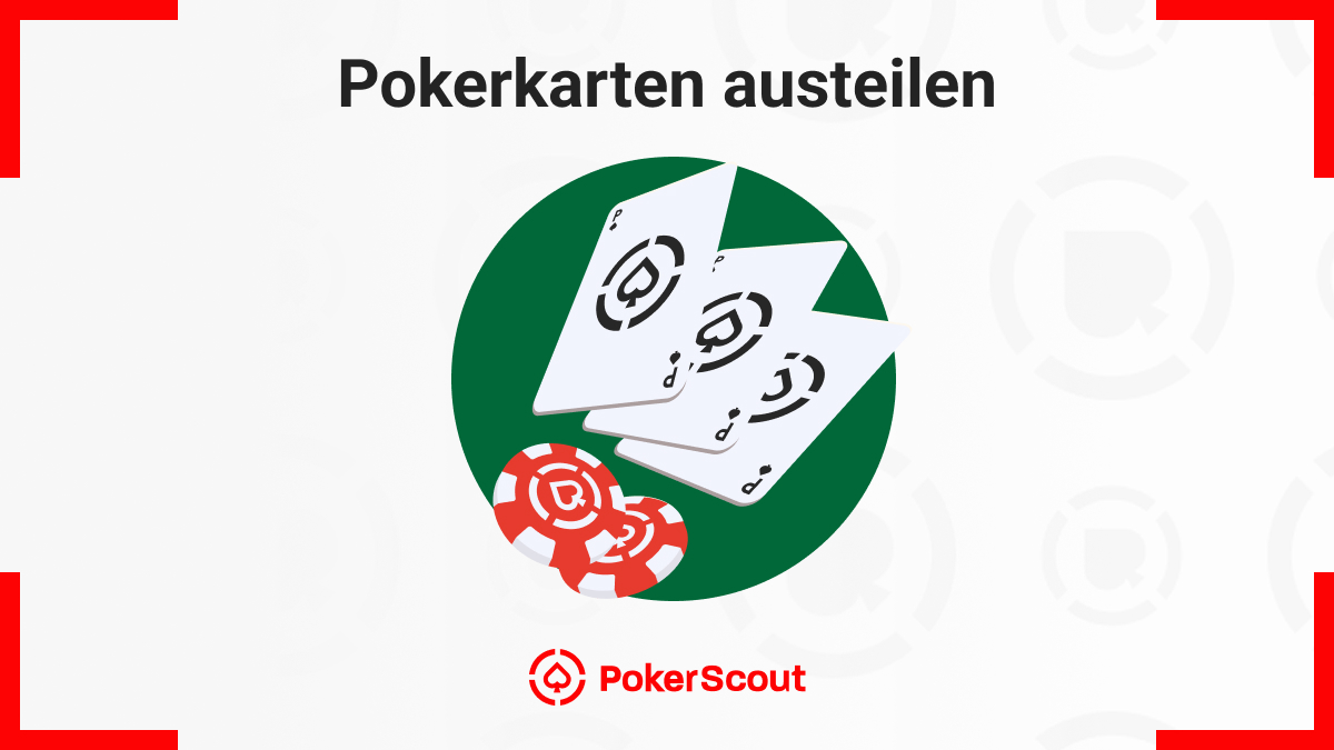 Pokerkarten austeilen