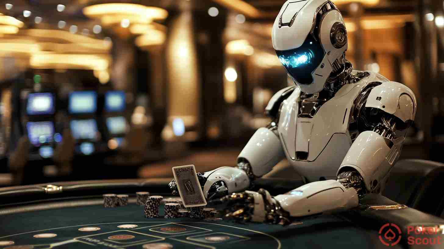 robots en mesas de poker