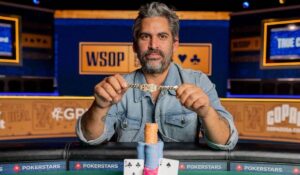 Brazalete Mariano Balfagon en el WSOP 2025
