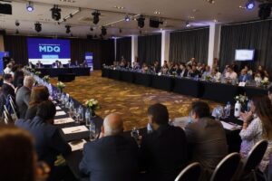 Autoridades de ALEA reunidas en la Asamblea Extraordinaria en Mar del Plata.