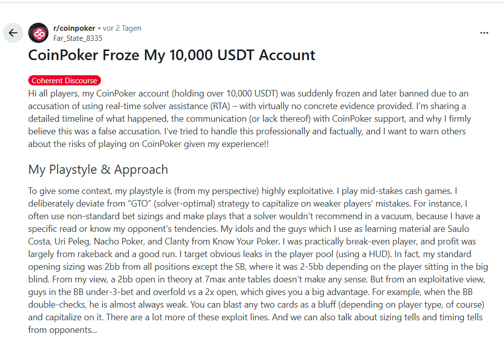 coinpoker Lazyass