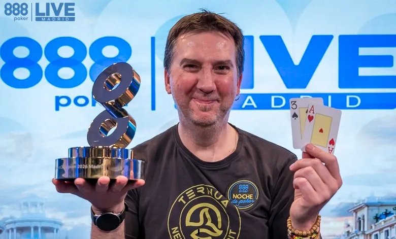 Gorka Akerreta conquista el Main Event del 888Poker LIVE 2026