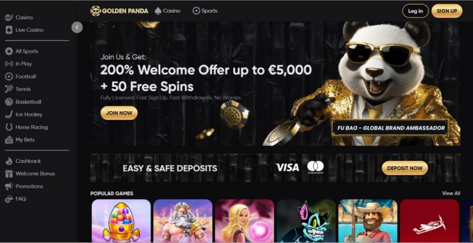 Golden Panda netticasino 2025