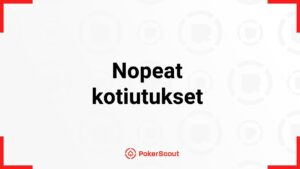 Nopeat kotiutukset teksti