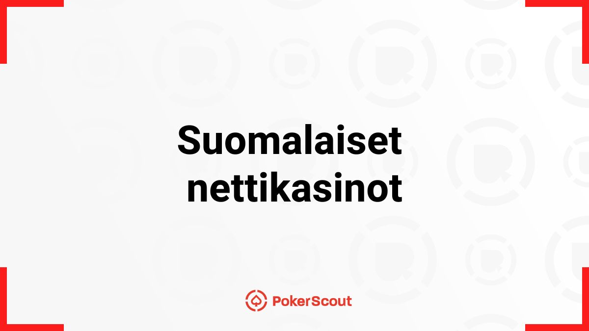 Suomalaiset nettikasinot teksti
