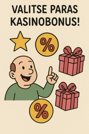 Valitse paras kasinobonus animoitu kuva
