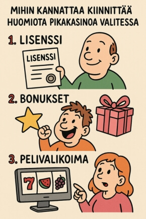 Valitse paras pikakasino animoidut ohjeet