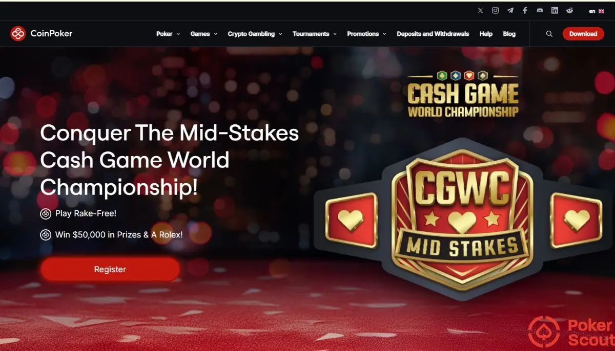 CoinPoker Cash Game World Championship 2025 virallinen kotisivu - artikkelikuva