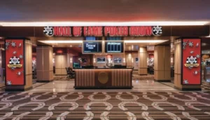 Hall of Fame Poker Room Horseshoe Casinolla Las Vegasissa.