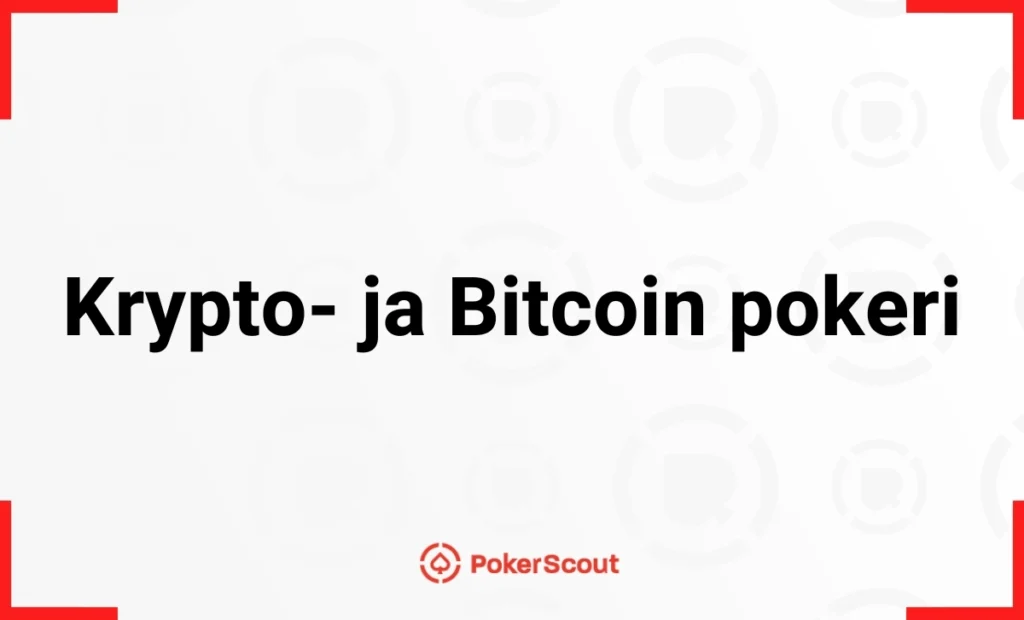 Parhaat krypto pokerisivustot ja Bitcoin pokeri -opas