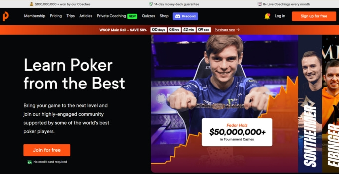 Fedor Holz PokerCode pokerivalmennus