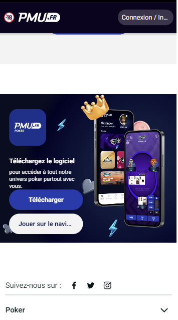 Jouer crypto au poker sur PMU