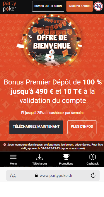 Poker crypto Partypoker