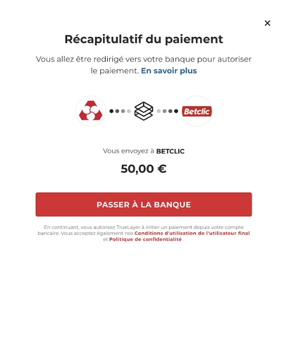 Paiement virement bancaire casino en ligne