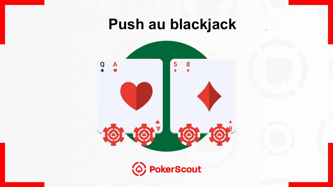Push au Blackjack