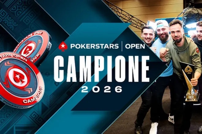 Le PokerStars Open Campione lance la saison live 2026 de PokerStars