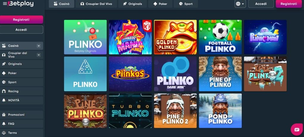 Betplay Plinko