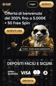 Golden Panda è certamente uno dei nuovi casino online con le promozioni più interessanti
