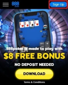 888 Poker アプリ