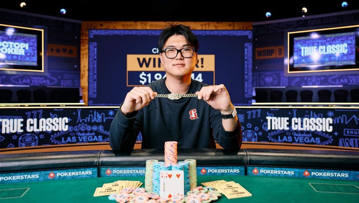 韓国人 Chang Leeが初ブレスレット獲得