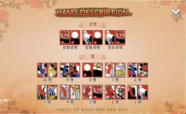 CQ9 섯다 포커 족보