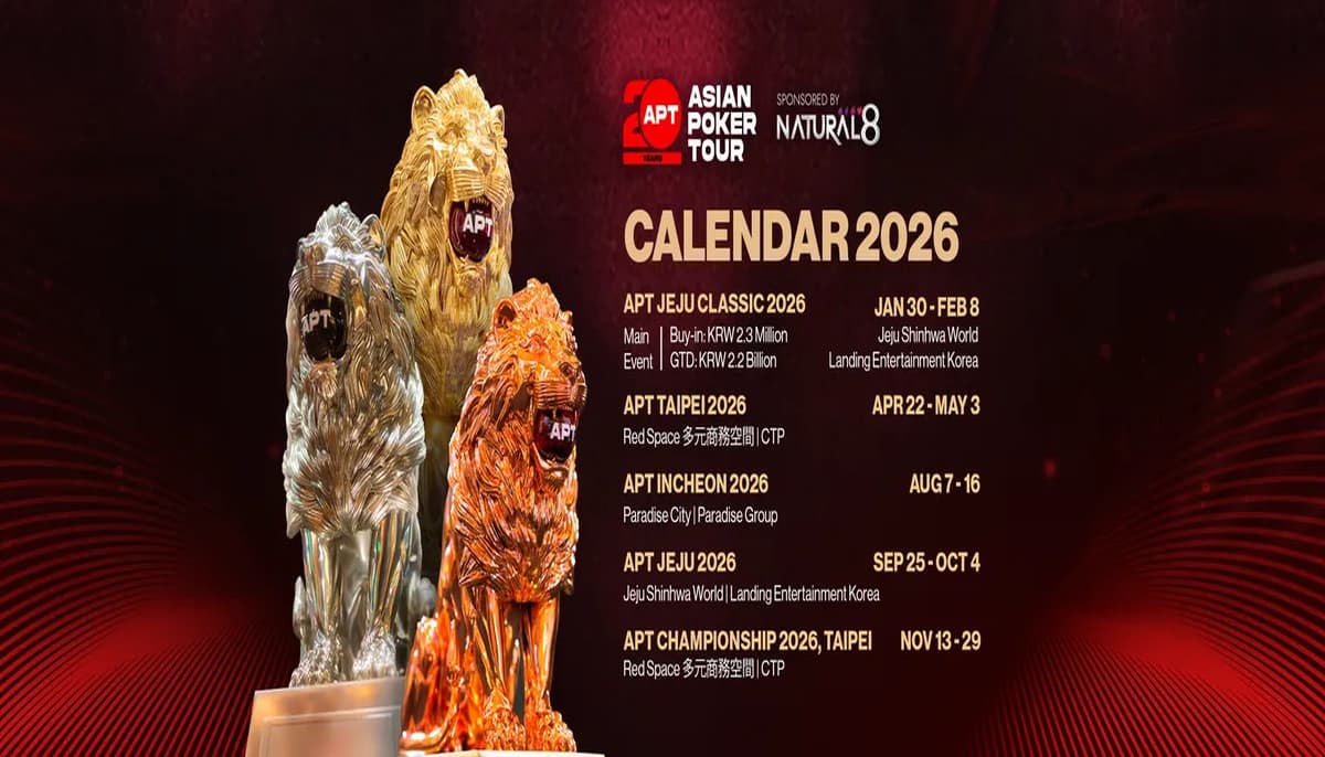 2026년 아시안 포커 투어 20주년 시즌 대규모 일정 공개 - PokerScout KR