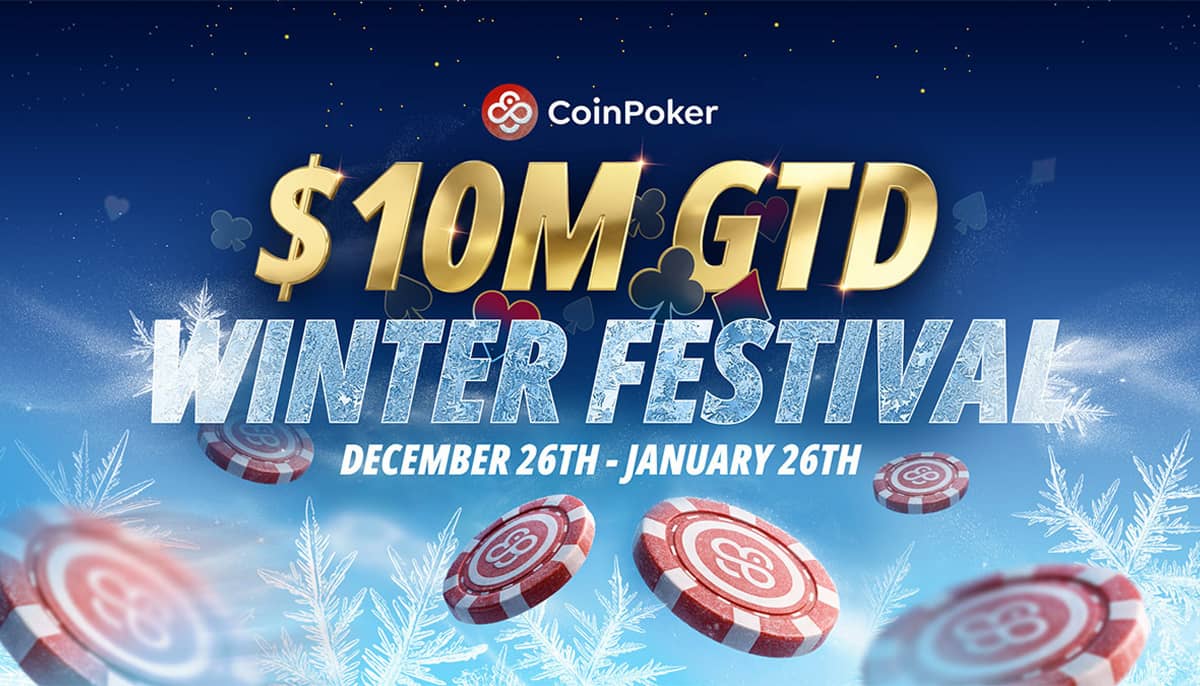 코인포커, 역대 최대 $10M 보장 윈터 페스티벌 개최 - PokerScout KR