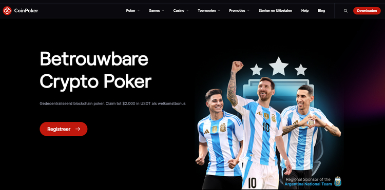 CoinPoker beste crypto poker site