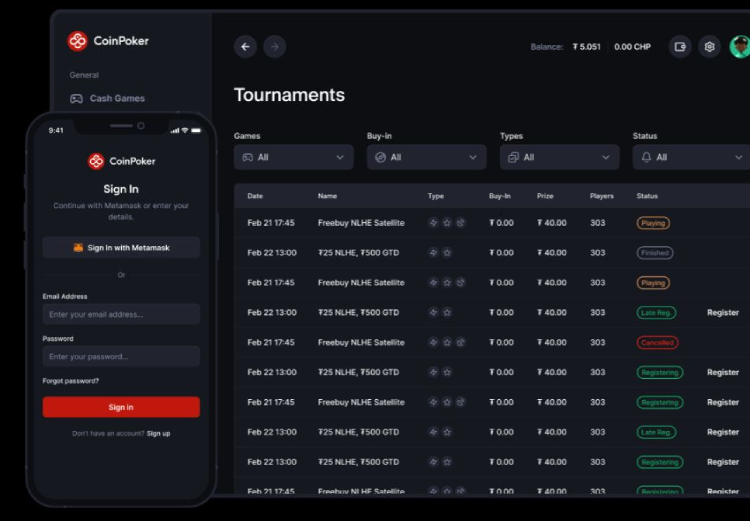CoinPoker - beste iDEAL poker site