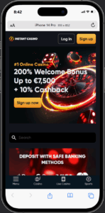 Instant Casino app