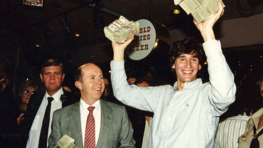phil hellmuth na WSOP winst in 1989