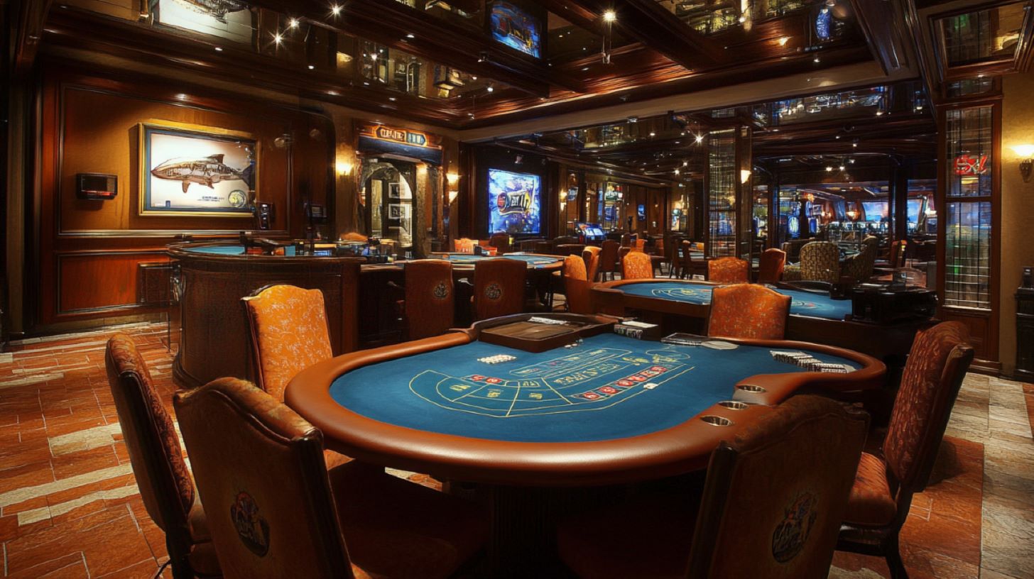 shark cage poker