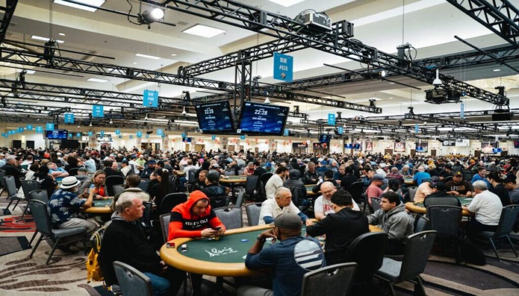 wsop 10k plo event in volle gang