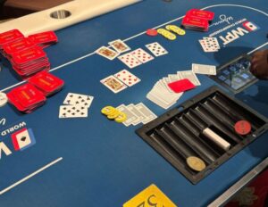 foto van board laatste hand pokertoernooi