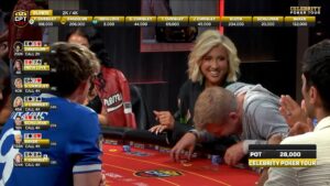 celebrity poker tour straight flush