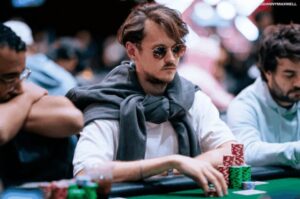 Merijn van Rooij bij de WSOP Online 2025 georganiseerd door PokerGG