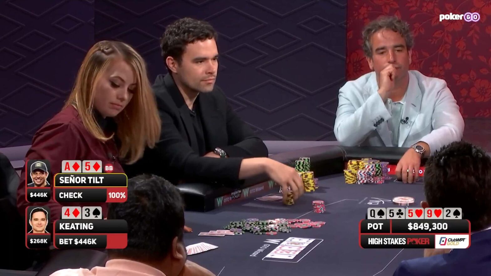 high stakes poker alan keating bluff