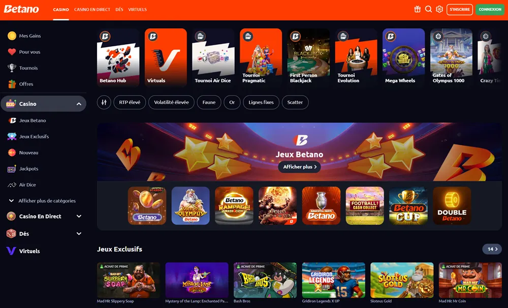Betano online casino belgium homepage