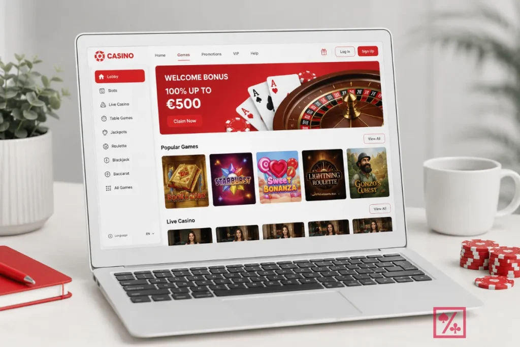 Online casino spellen