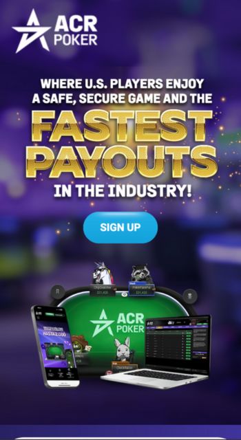 ACR poker hjemmeside