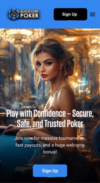 Blackchip Poker hjemmeside