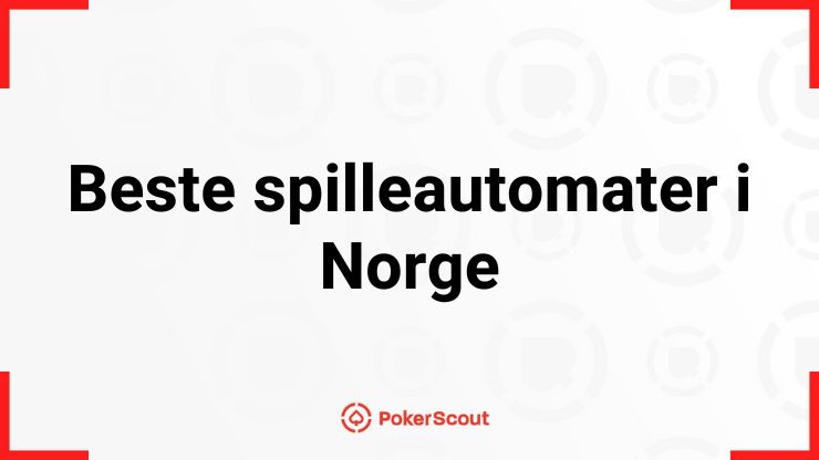 10 beste spilleautomater i Norge akkurat nå