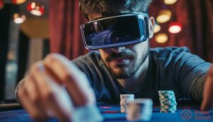 Pokerspillere trener med VR og neurofeedback