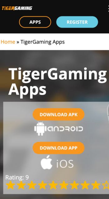 TigerGaming Poker app omtale