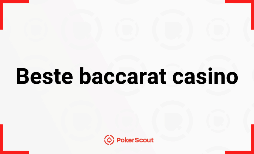 Beste baccarat casino i Norge