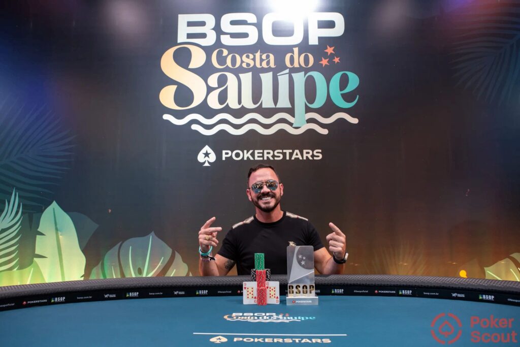Alexandre Arantes, jeden ze zwycięzców BSOP