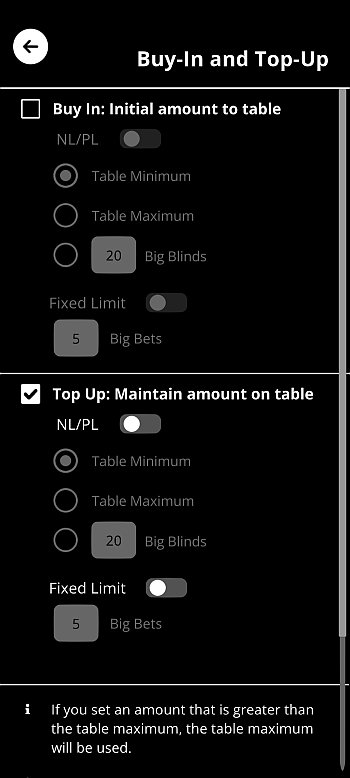 aplikacja customizacja black chip poker