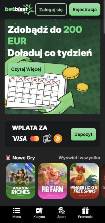 betblast kasyna bez dowodu